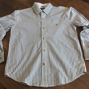 Boys Nautica brand button front shirt